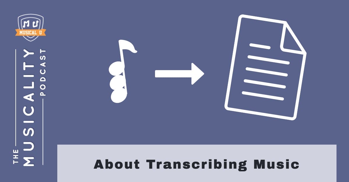 Transcribing music