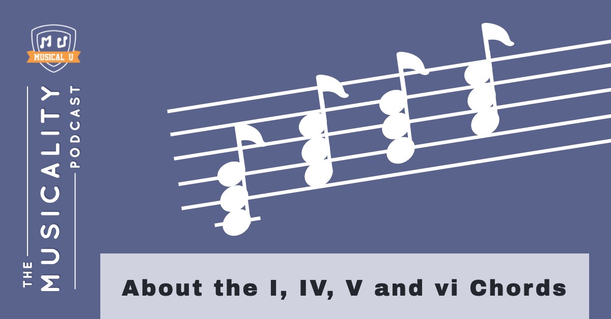 I, IV, V, and vi chords