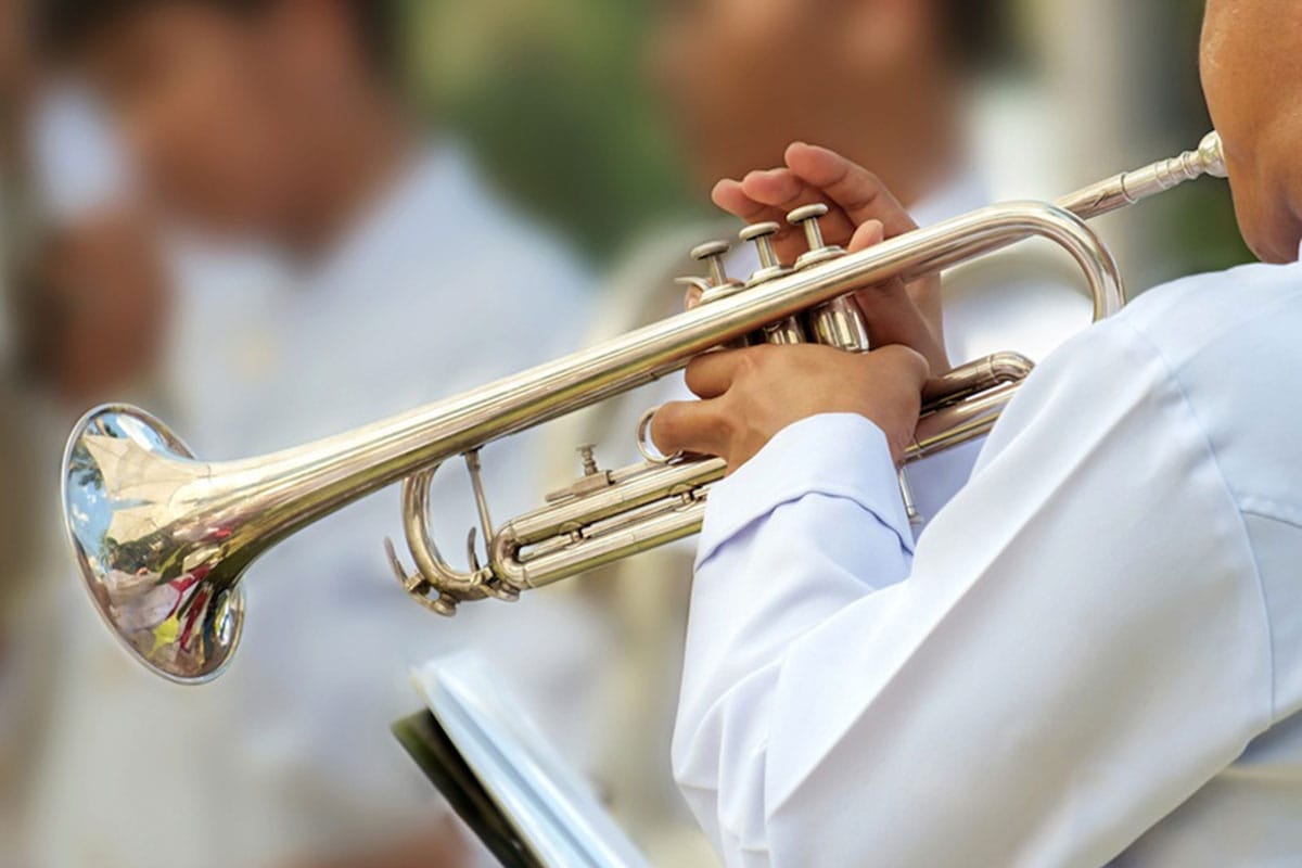 Ear training and trumpet practice