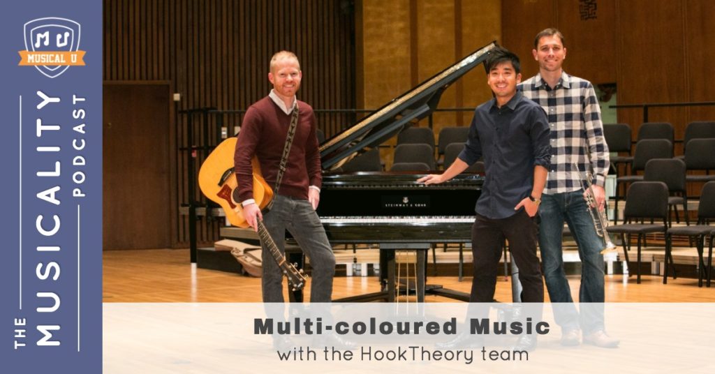 Multi-coloured Music, with the HookTheory team