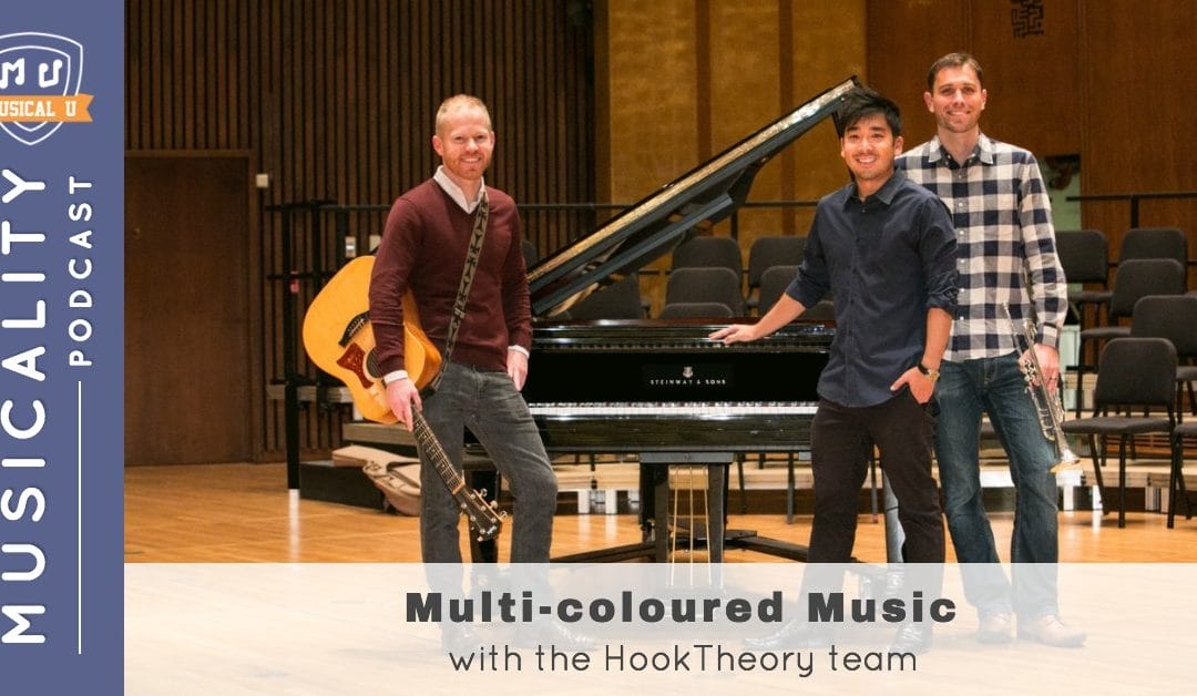Multi-coloured Music, with the HookTheory team