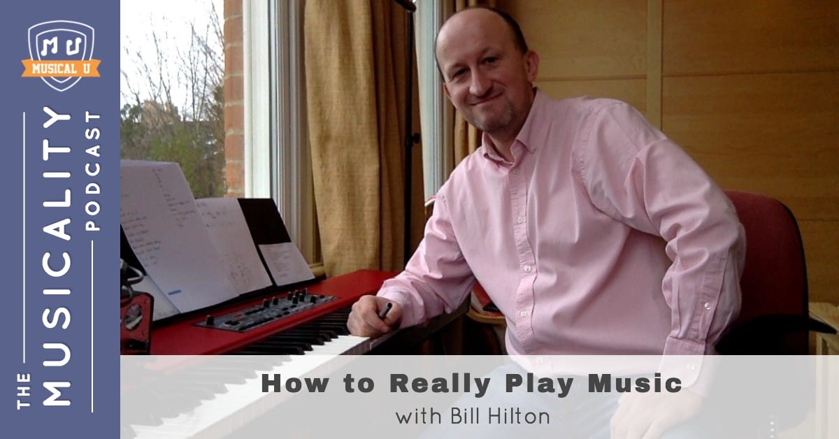 Bill Hilton learning music