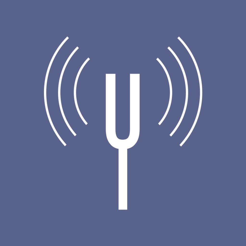 Tuning fork for pitch
