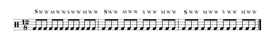 12/8 time signature