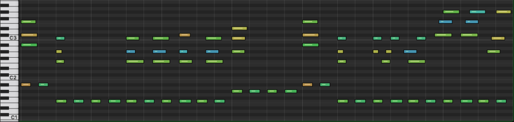 MIDI file example