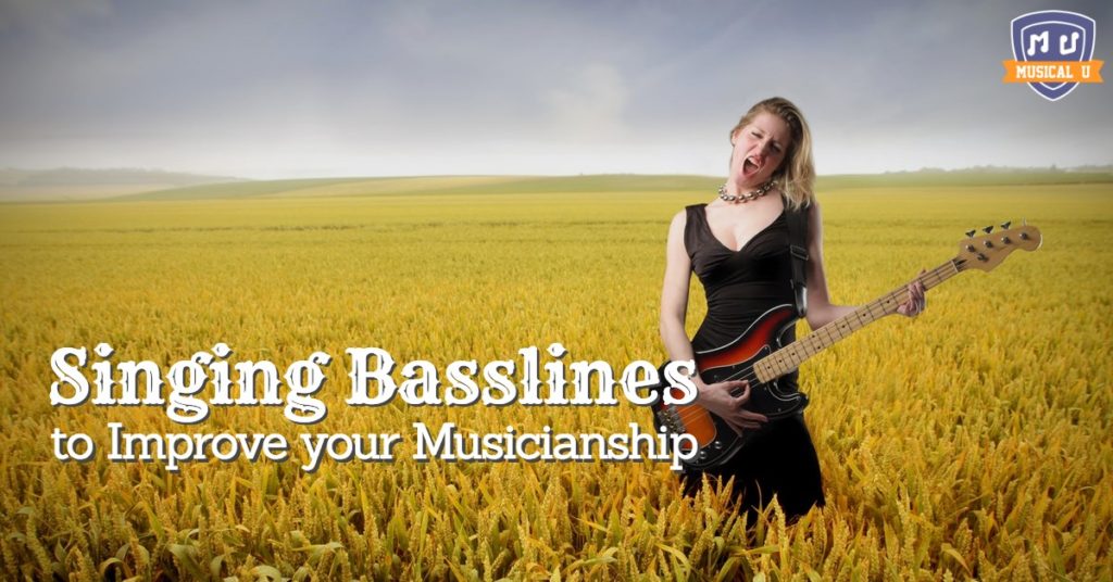 Singing Basslines to Improve Musicianship
