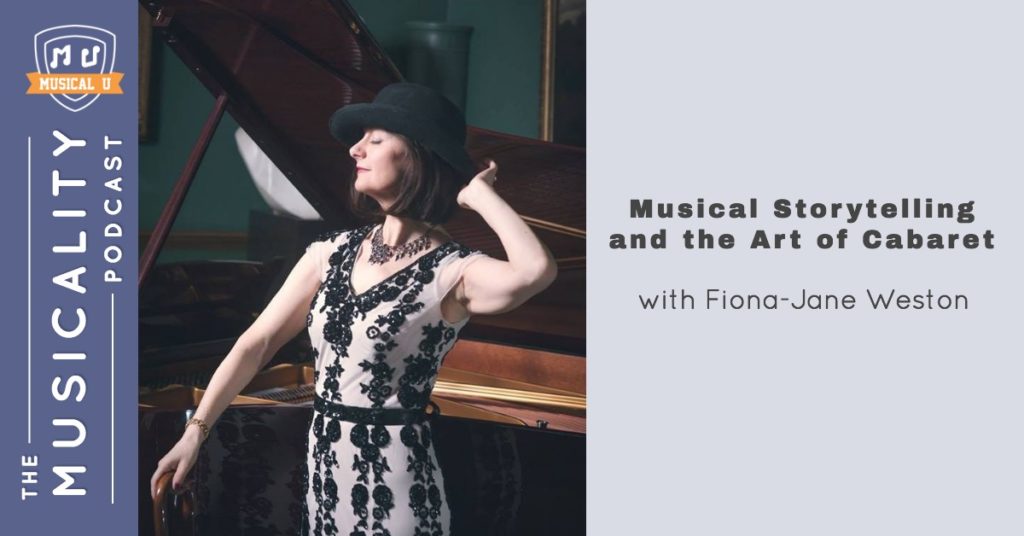 Musical Storytelling and the Art of Cabaret, with Fiona-Jane Weston