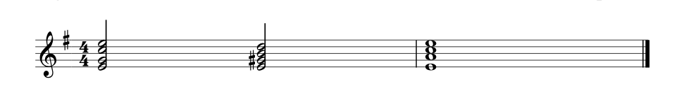 C-E7-Am progression