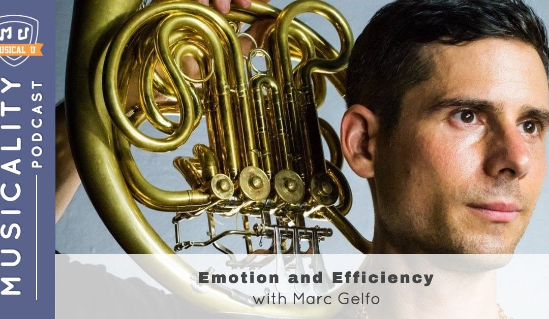 Emotion and Efficiency, with Marc Gelfo