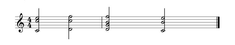 ii-V-I with inversions