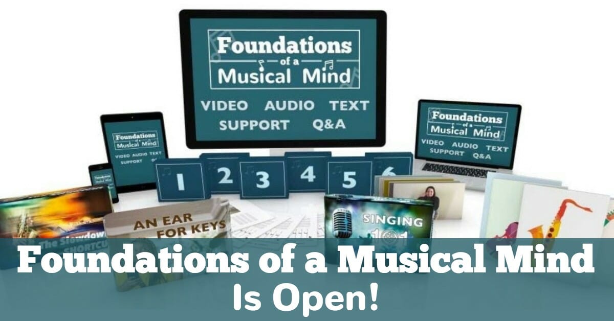 Foundations Of A Musical Mind Is Open!