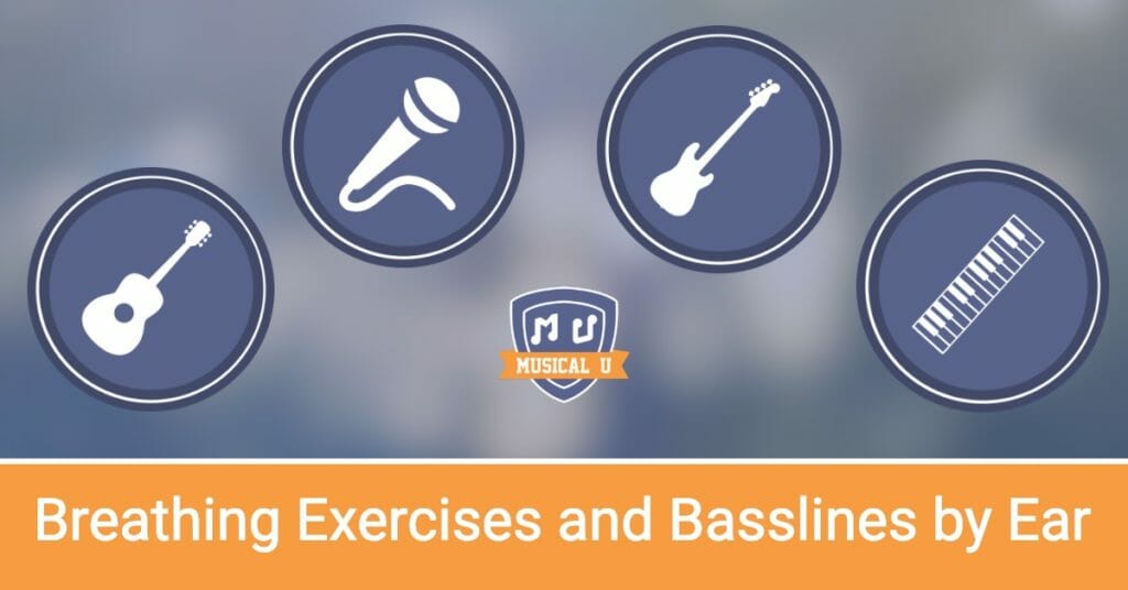 Breathing with Vocal Exercises and Play Basslines by Ear: Resource Pack Preview