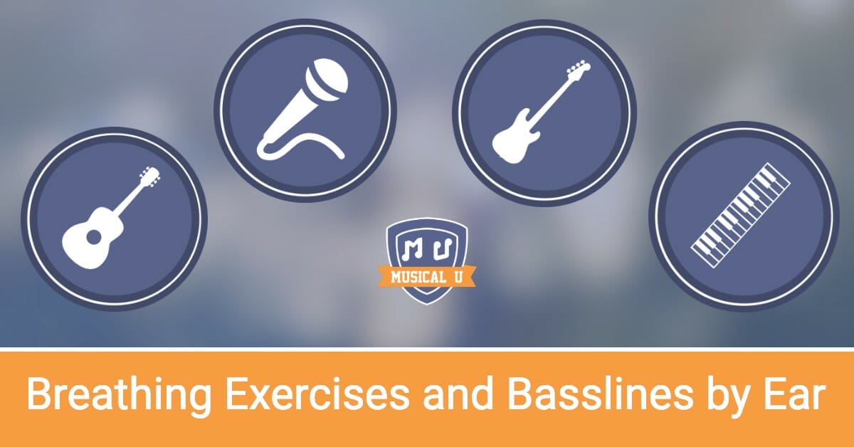 Breathing with Vocal Exercises and Play Basslines by Ear: Resource Pack Preview