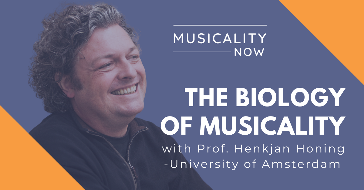 The Biology Of Musicality, with Prof. Henkjan Honing