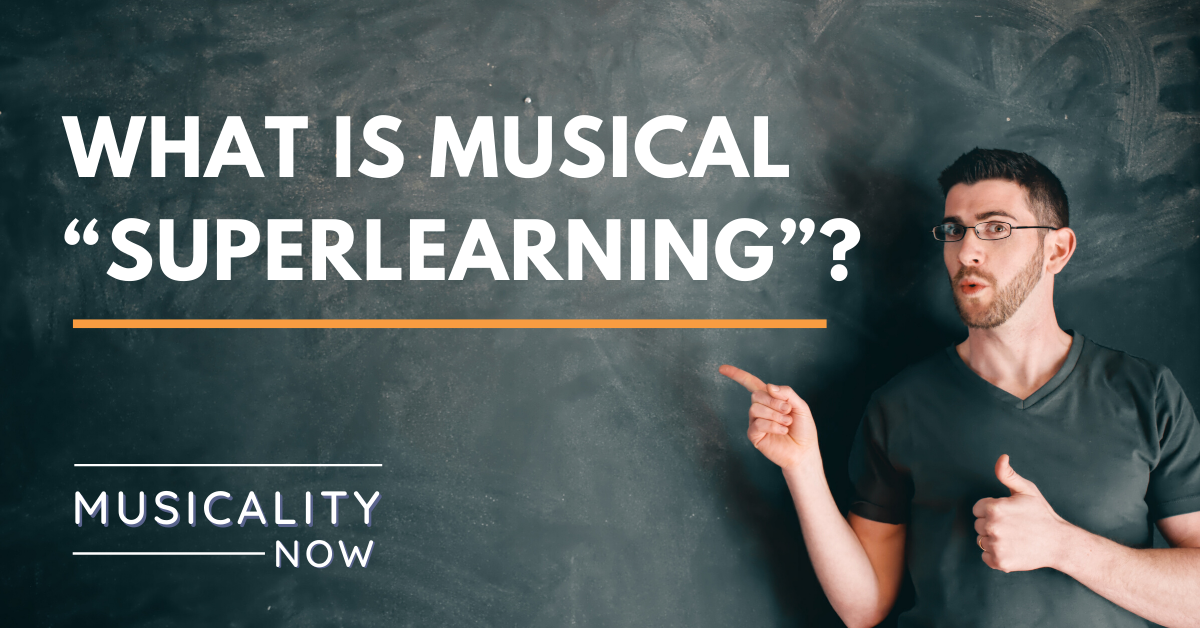 What is musical “superlearning”?