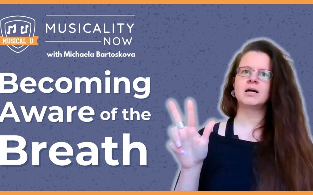 Becoming Aware Of The Breath (with Michaela Bartoskova)