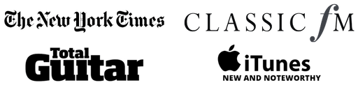 The New York Times, Classic FM, Total Guitar Magazine, iTunes New and Noteworthy